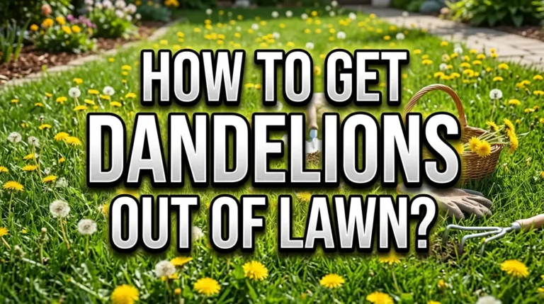 How to Get Dandelions Out of Your Lawn?
