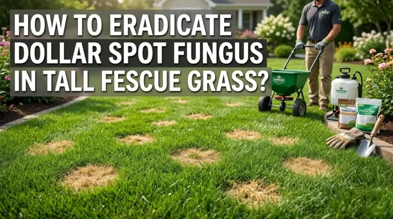 How to Eradicate Dollar Spot Fungus in Tall Fescue Grass?
