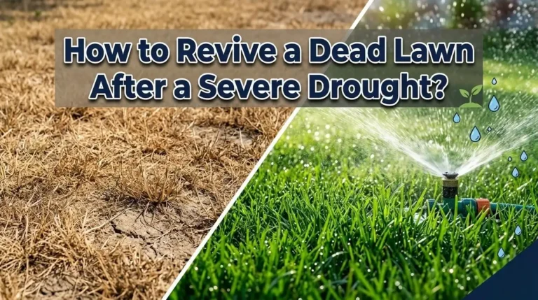How to Revive a Dead Lawn After a Severe Drought?