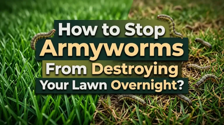 How to Stop Armyworms From Destroying Your Lawn Overnight?