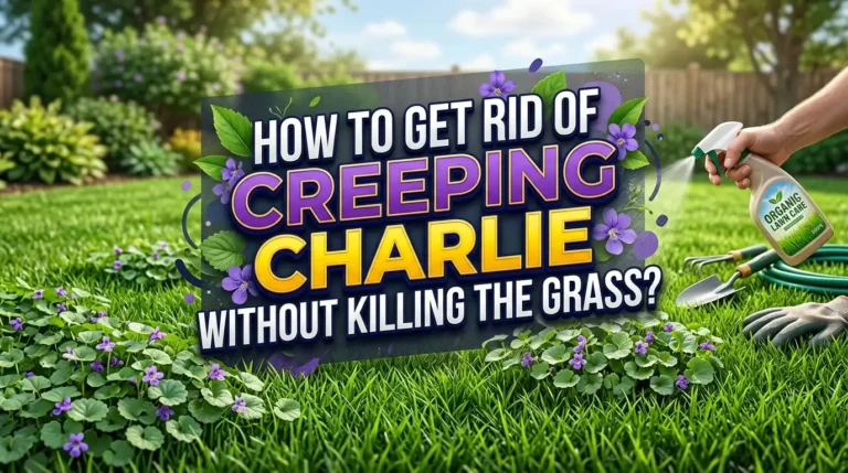 How to Get Rid of Creeping Charlie Without Killing the Grass?