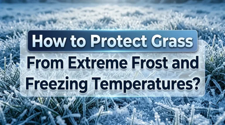 How to Protect Grass From Extreme Frost and Freezing Temperatures?