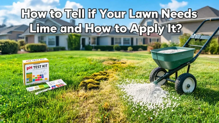 How to Tell if Your Lawn Needs Lime and How to Apply It?