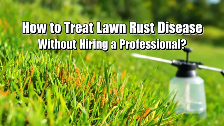 How to Treat Lawn Rust Disease Without Hiring a Professional?
