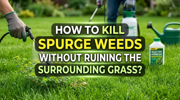 How to Kill Spurge Weeds Without Ruining the Surrounding Grass?