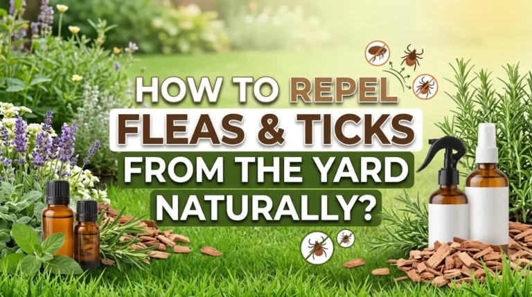 How to Repel Fleas and Ticks From Your Yard Naturally?