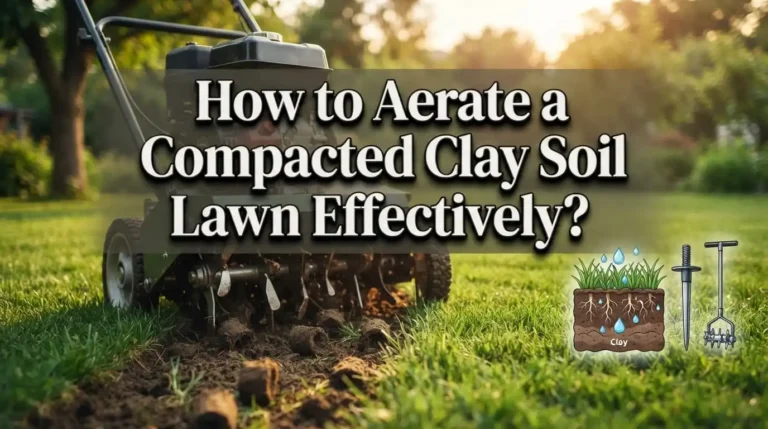How to Aerate a Compacted Clay Soil Lawn Effectively?