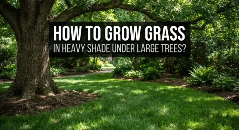How to Grow Grass in Heavy Shade Under Large Trees?